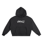 Boxy Oversize Hoodie x Unfelt Script