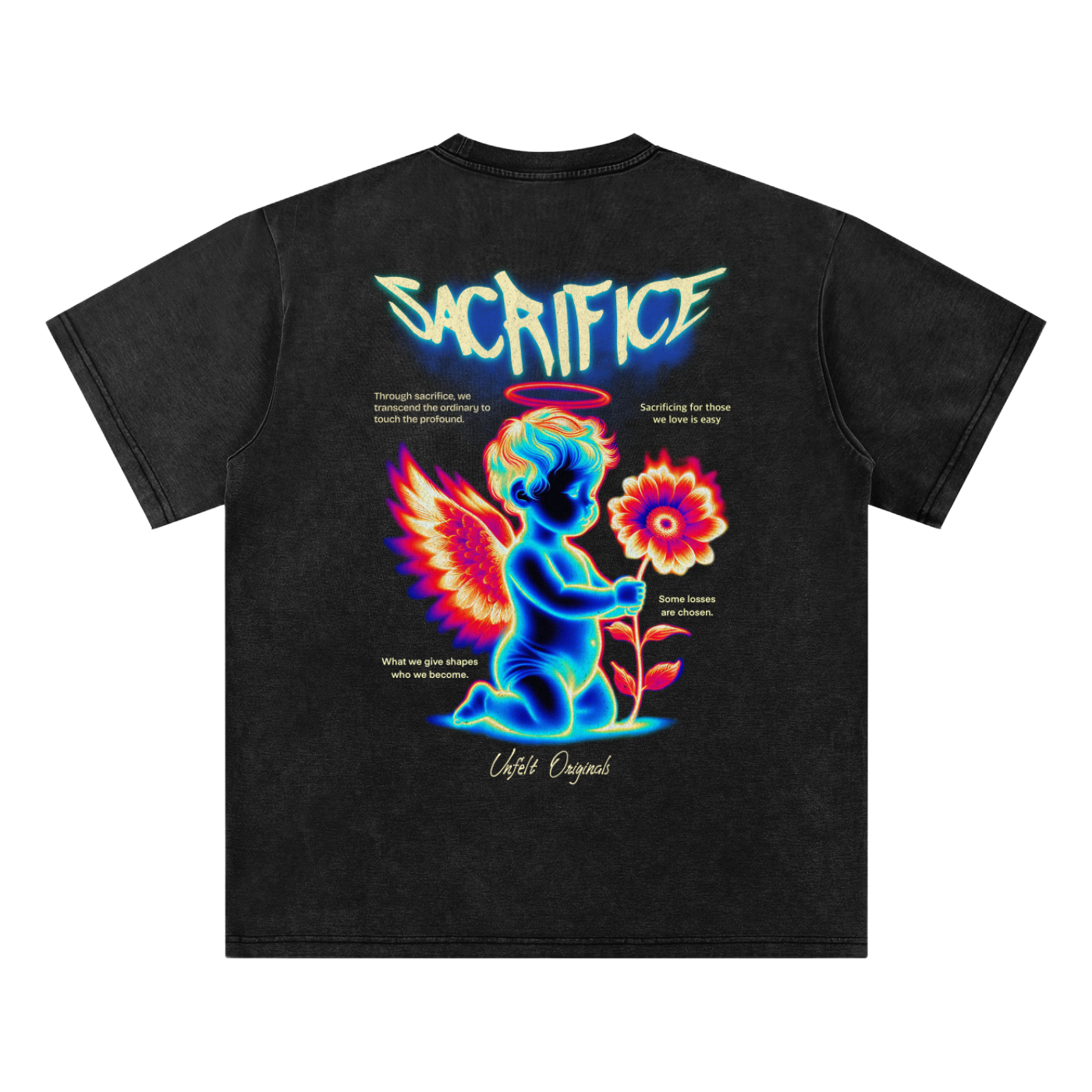 Bamboo Slub Snow Washed Tee x Sacrifice Is Easy