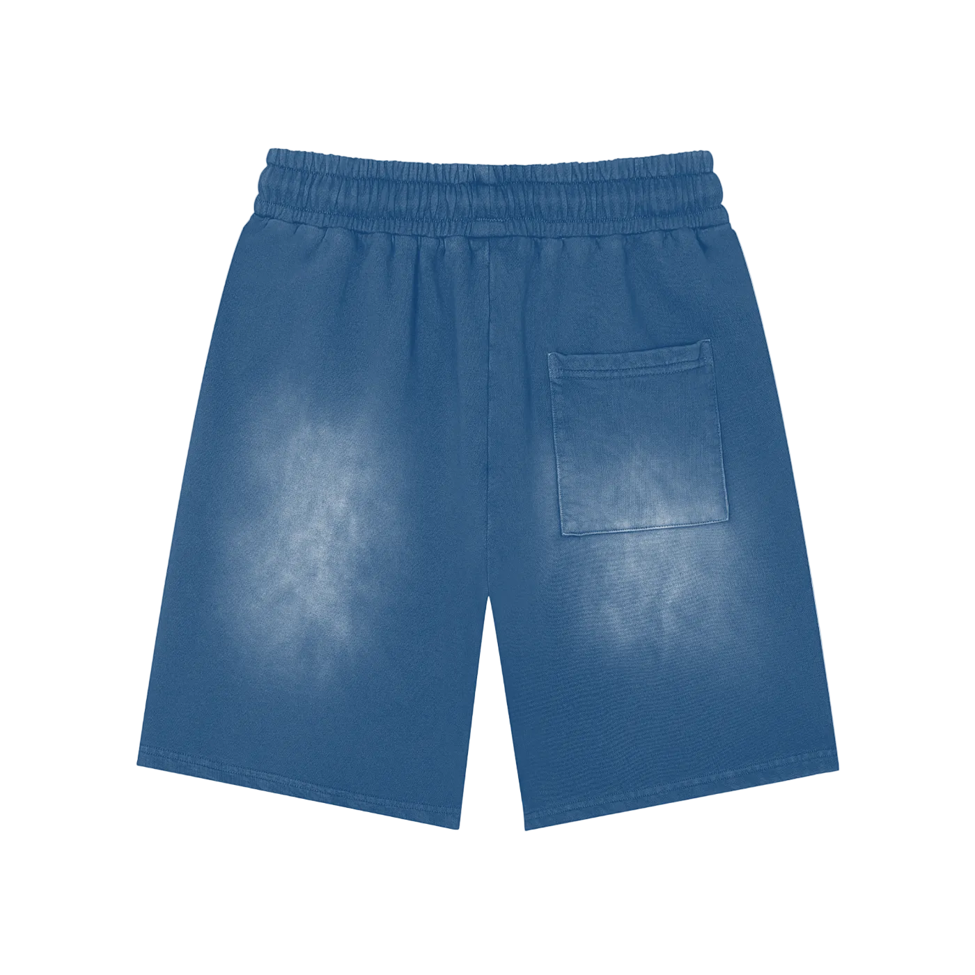 Rectangle Patch Wash Shorts x Metal Script