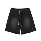Sun Fade Raw Edge Cotton Shorts x Unfelt Originals