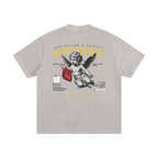 Heavyweight Vintage Wash Frayed Tee x Prosperity