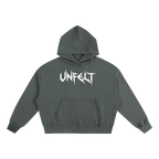Boxy Oversized Hoodie & Flared Sweatpants x Unfelt Script Set