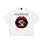 Snow Wash Raw-Hem Boxy T-shirt x Unfelt Pressure