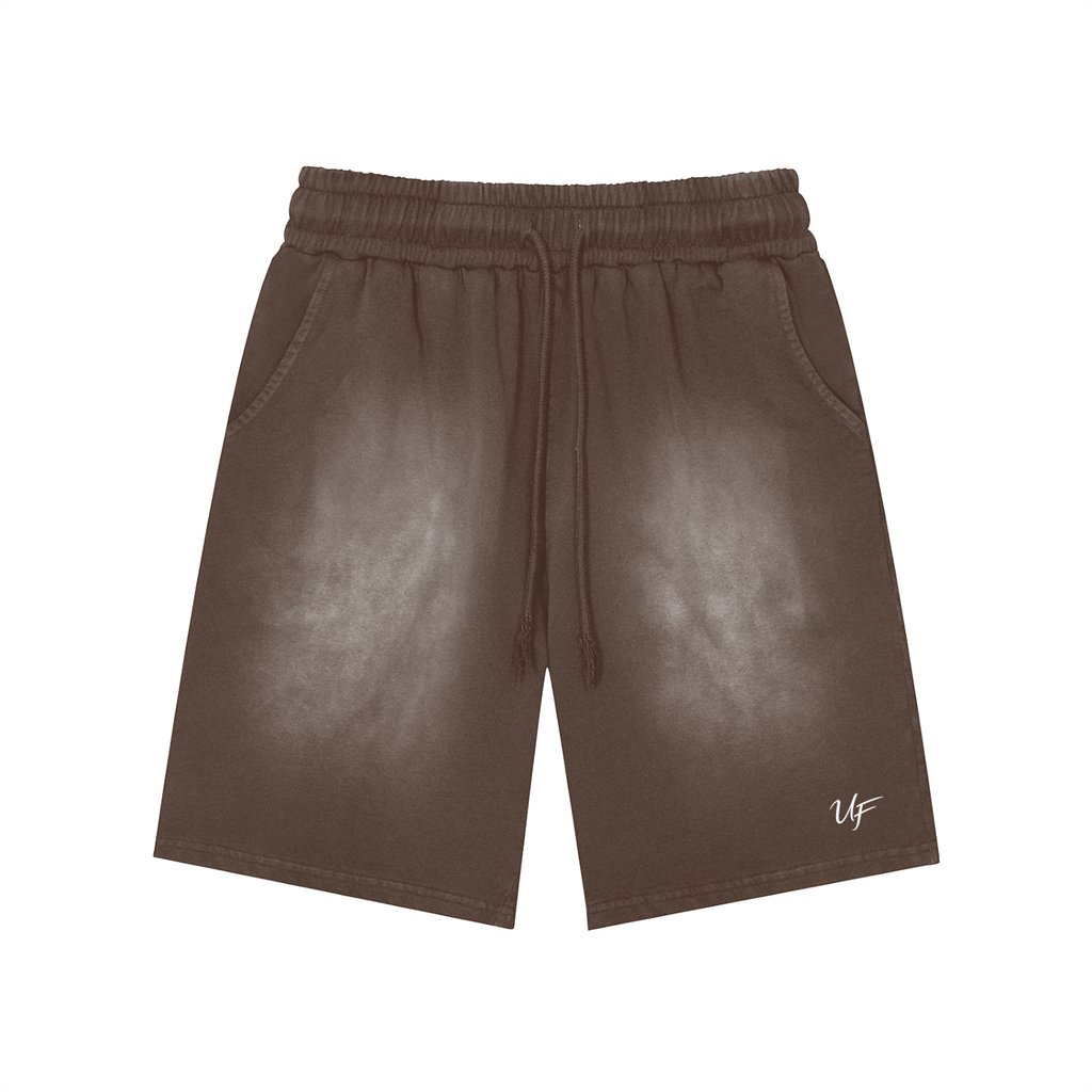 Rectangle Patch Monkey Washed Shorts x Unfelt Originals