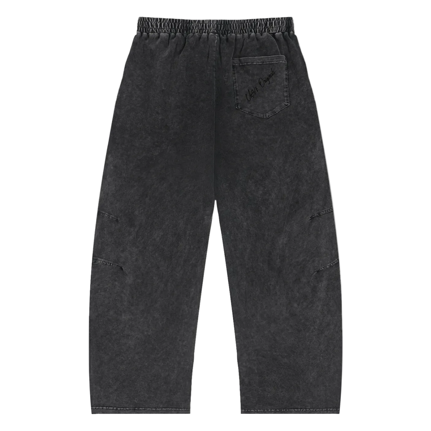 Snow Wash Drawstring Cotton Pants x Unfelt Originals