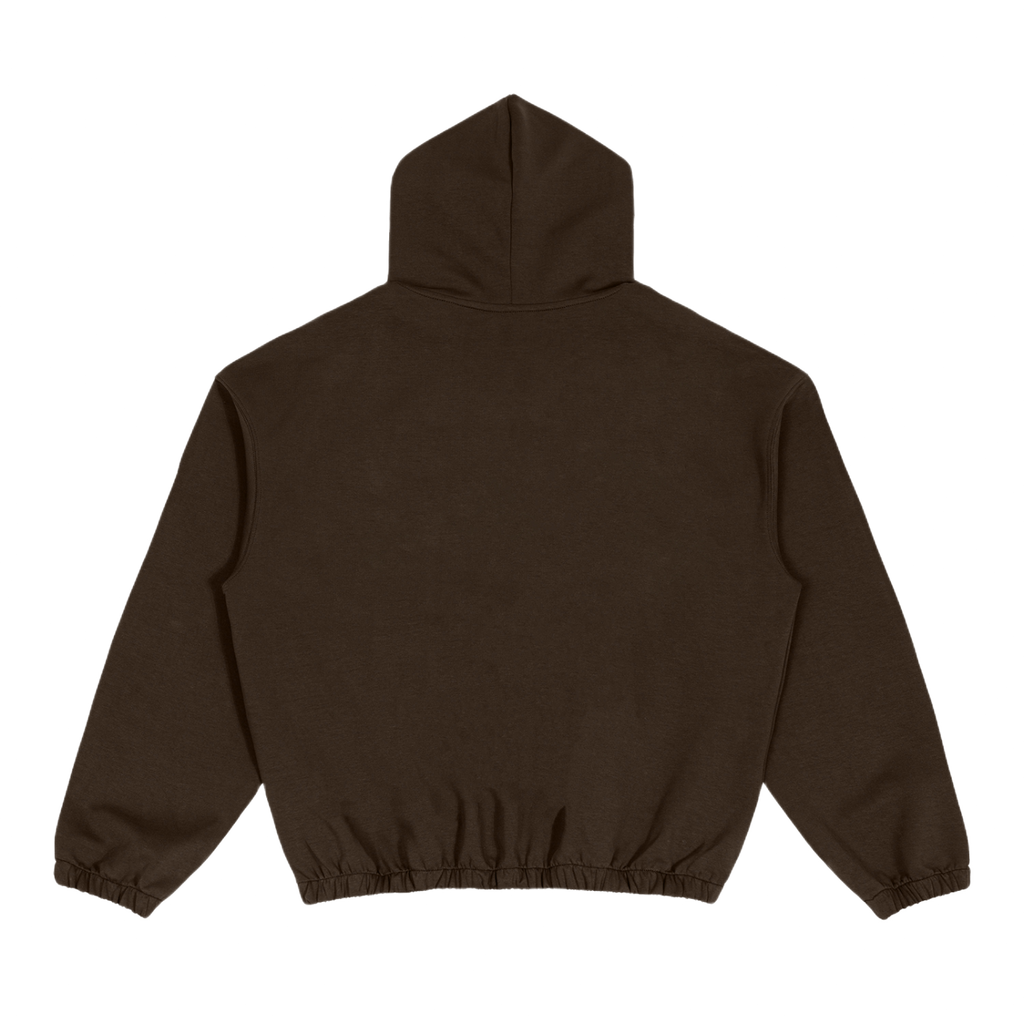 Boxy Cinched Hem Hoodie x Unfelt Originals