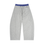 Contrast Plaid Boxy Zip Up Hoodie & Barrel Sweatpants x Unfelt Originals Set