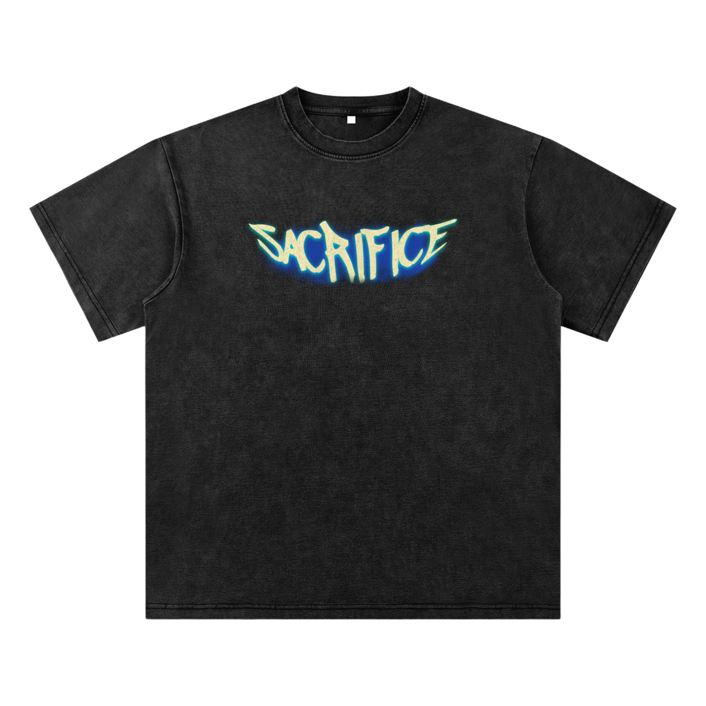 Bamboo Slub Snow Washed Tee x Sacrifice Is Easy