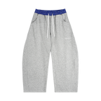 Contrast Plaid Boxy Zip Up Hoodie & Barrel Sweatpants x Unfelt Originals Set