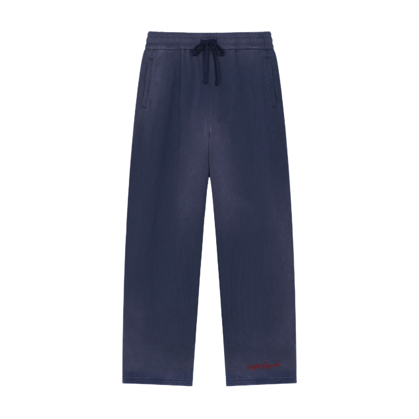 Sun Fade Raw Edge Straight-Leg Sweatpants x Unfelt Originals