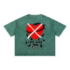 Mineral Wash Boxy Cotton T-Shirt x Can’t Be Saved