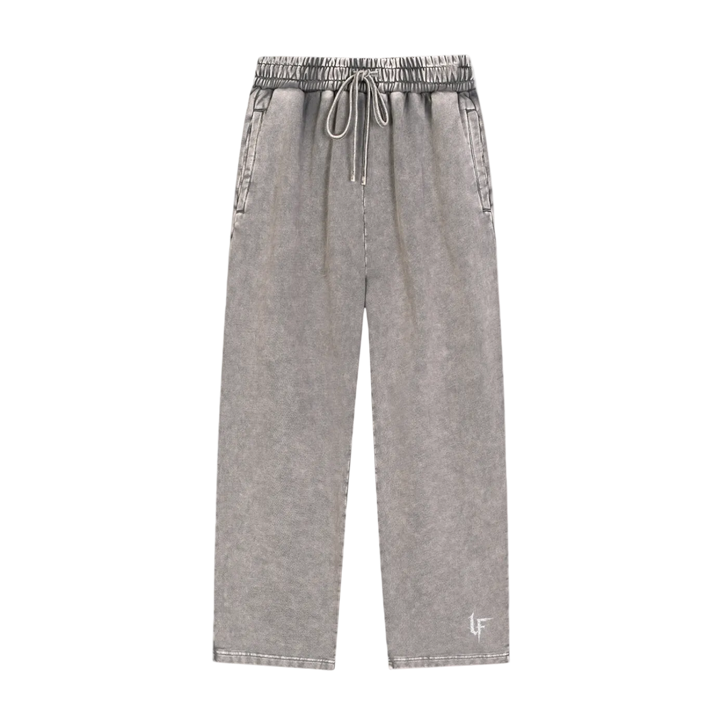Snow Wash Heavyweight Sweats x Metal Script