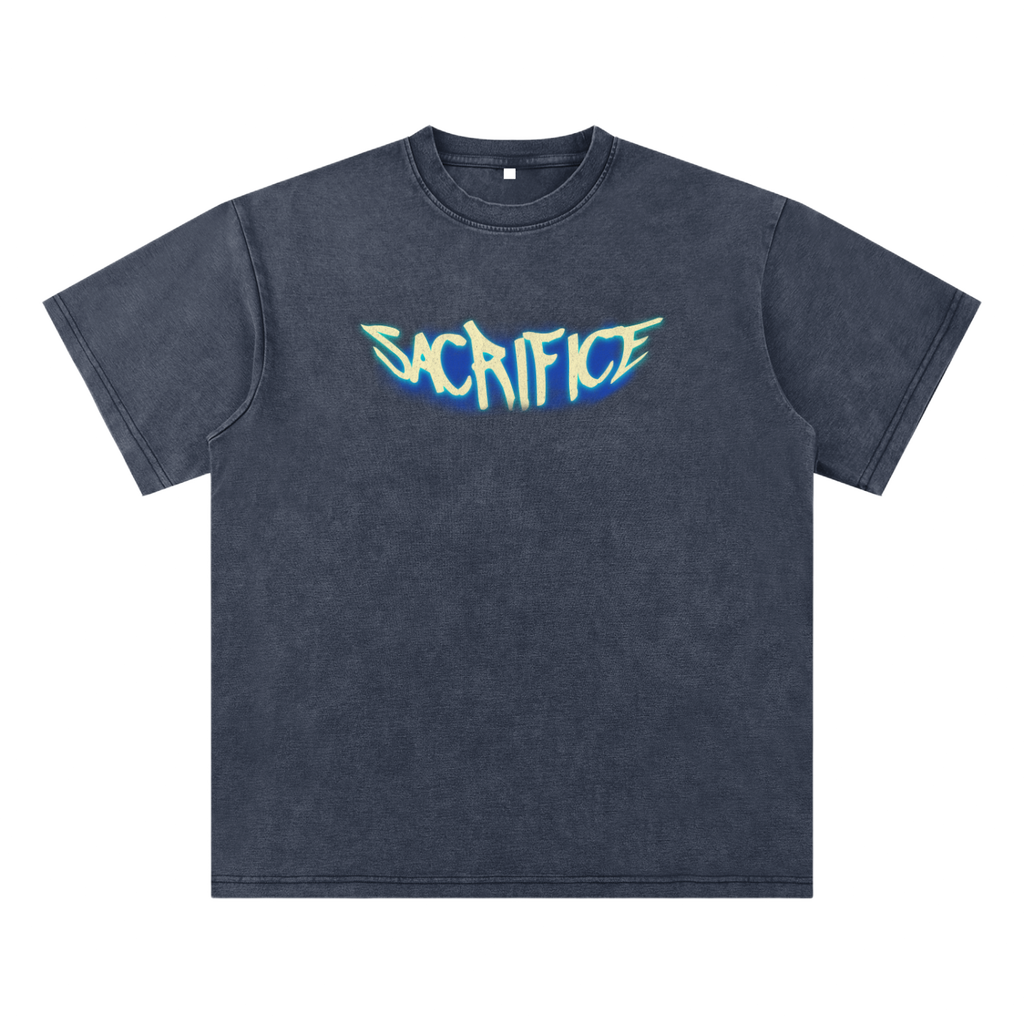 Bamboo Slub Snow Washed Tee x Sacrifice Is Easy