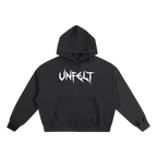 Boxy Oversized Hoodie & Flared Sweatpants x Unfelt Script Set