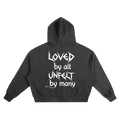 Boxy Oversize Hoodie x Unfelt Script