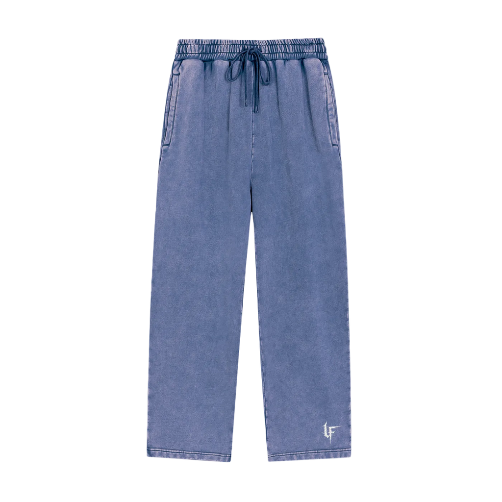 Snow Wash Heavyweight Sweats x Metal Script