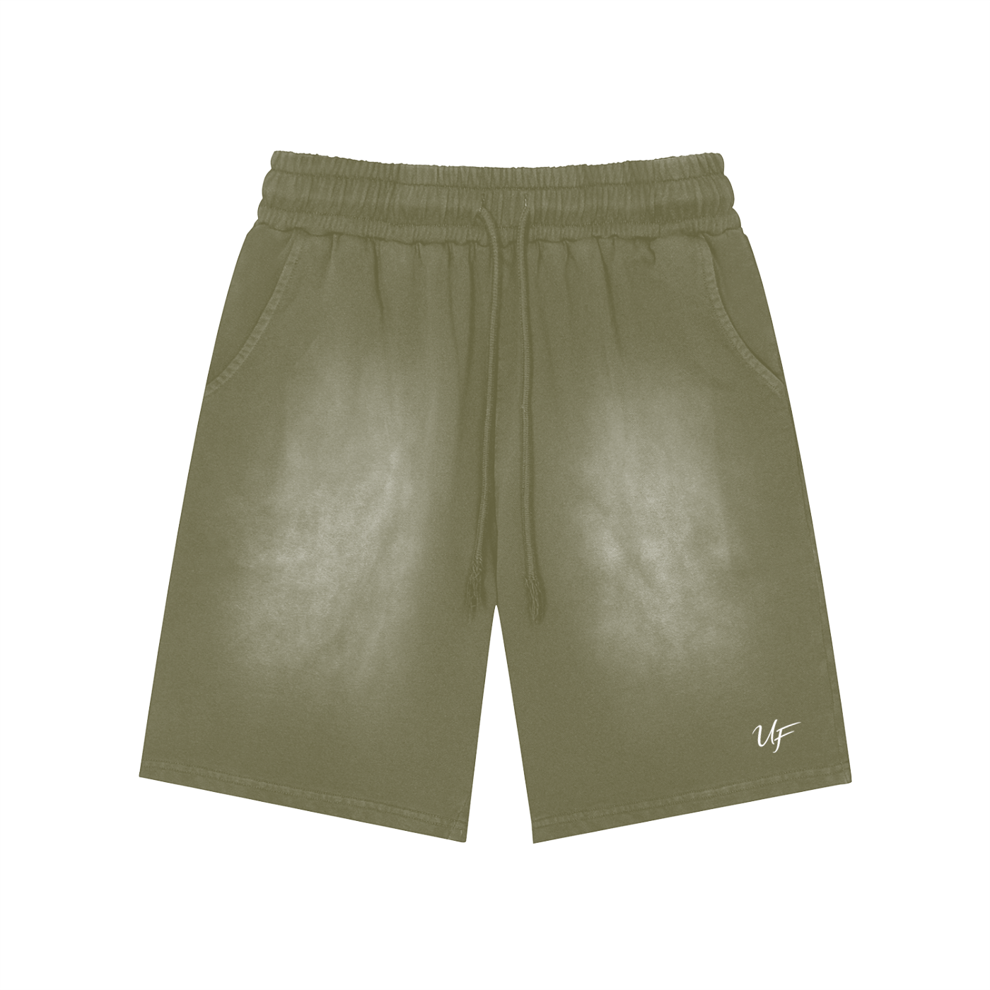 Rectangle Patch Monkey Washed Shorts x Unfelt Originals