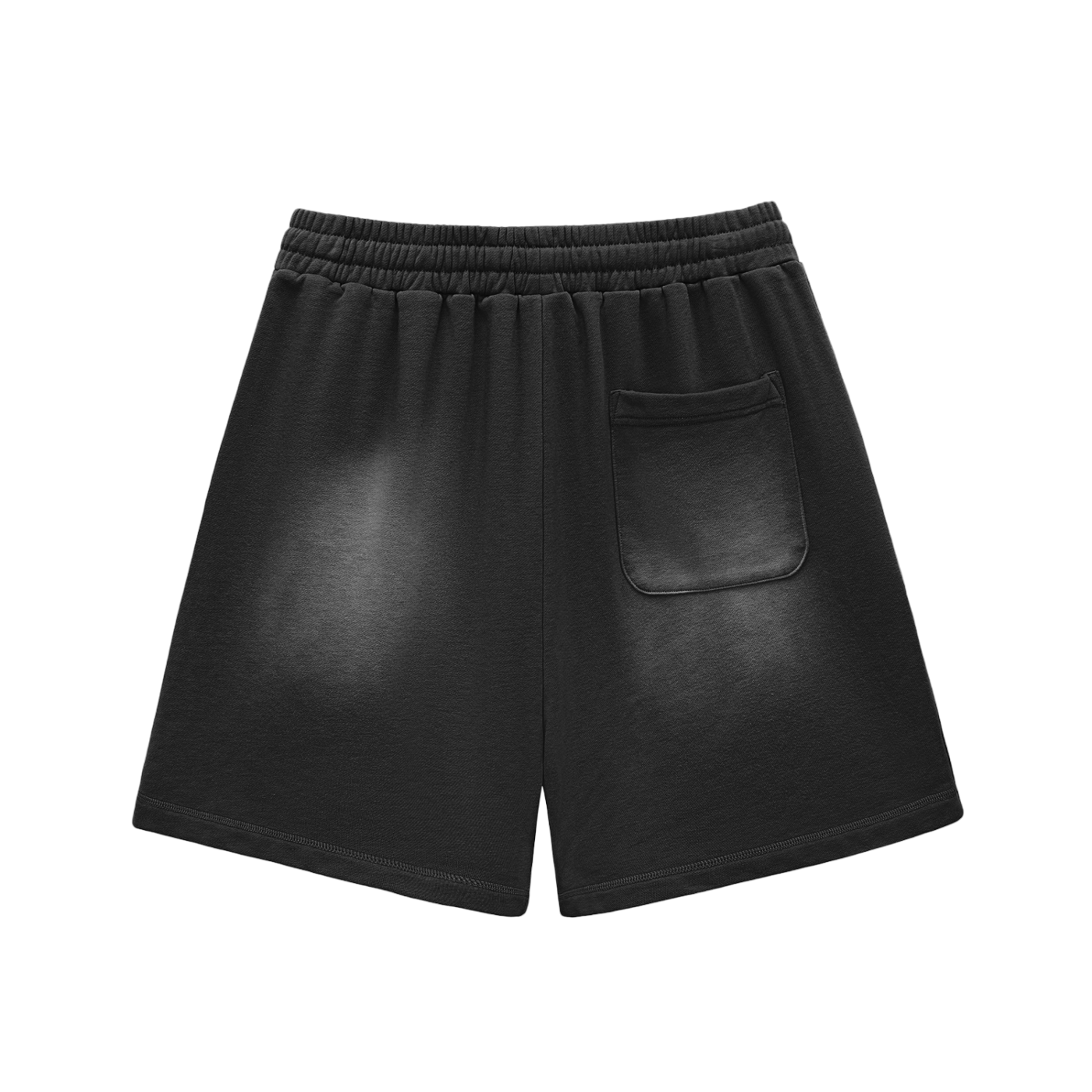 Sun Fade Raw Edge Cotton Shorts x Unfelt Originals