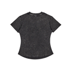 Vintage Wash Bodycon Tee x Metal Script