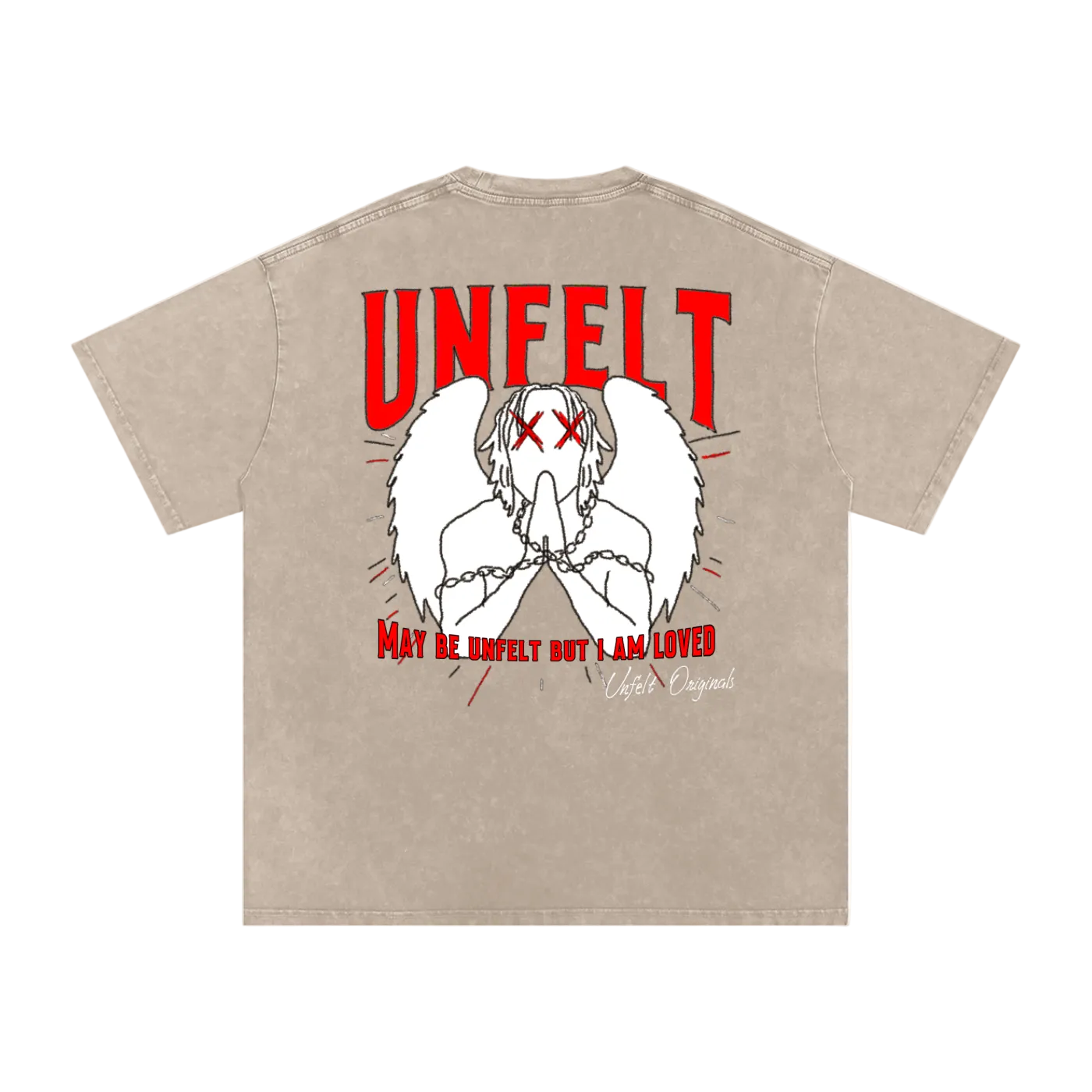 Snow Wash Oversized Tee x Loved Anyway