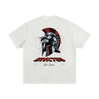 Heavyweight Vintage Wash Frayed Tee x Invictus