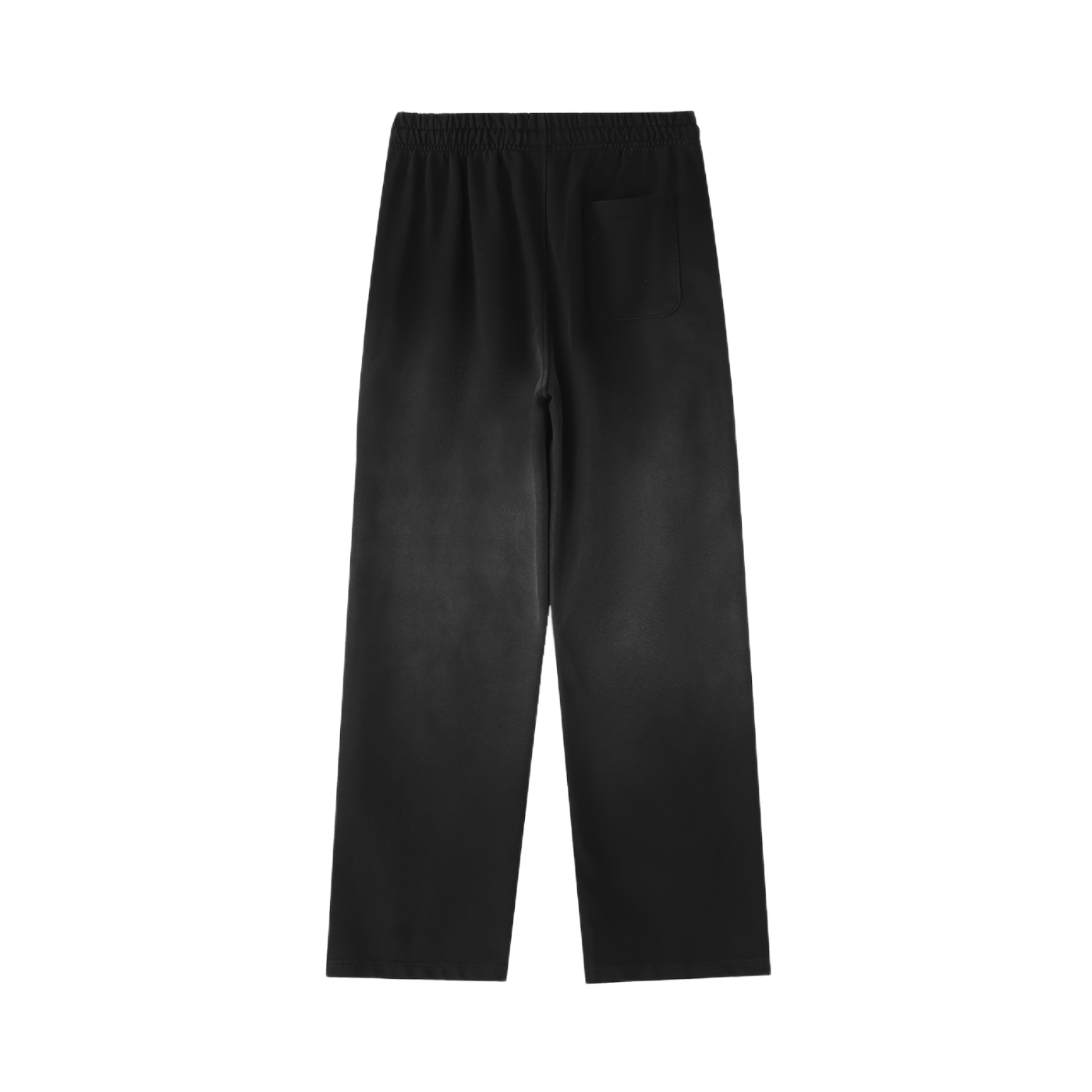 Vintage Washed Gradient Straight-Leg Sweats x Metal Script