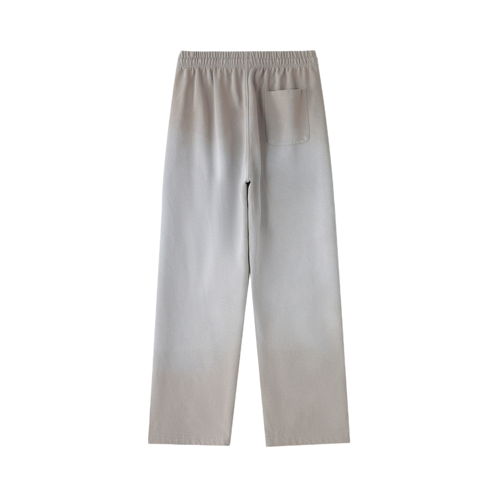 Vintage Washed Gradient Straight-Leg Sweats x Metal Script