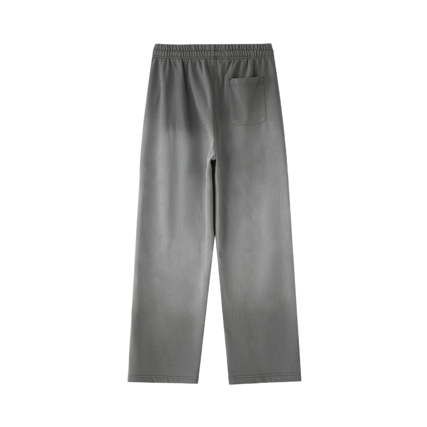 Vintage Washed Gradient Straight-Leg Sweats x Metal Script