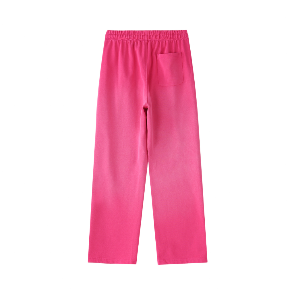 Vintage Washed Gradient Straight-Leg Sweats x Metal Script