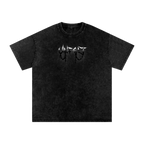 Snow Wash Oversized Tee x Unchained Script