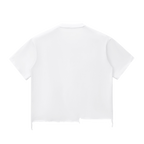 Snow Wash Raw-Hem Boxy Tee x Pressure