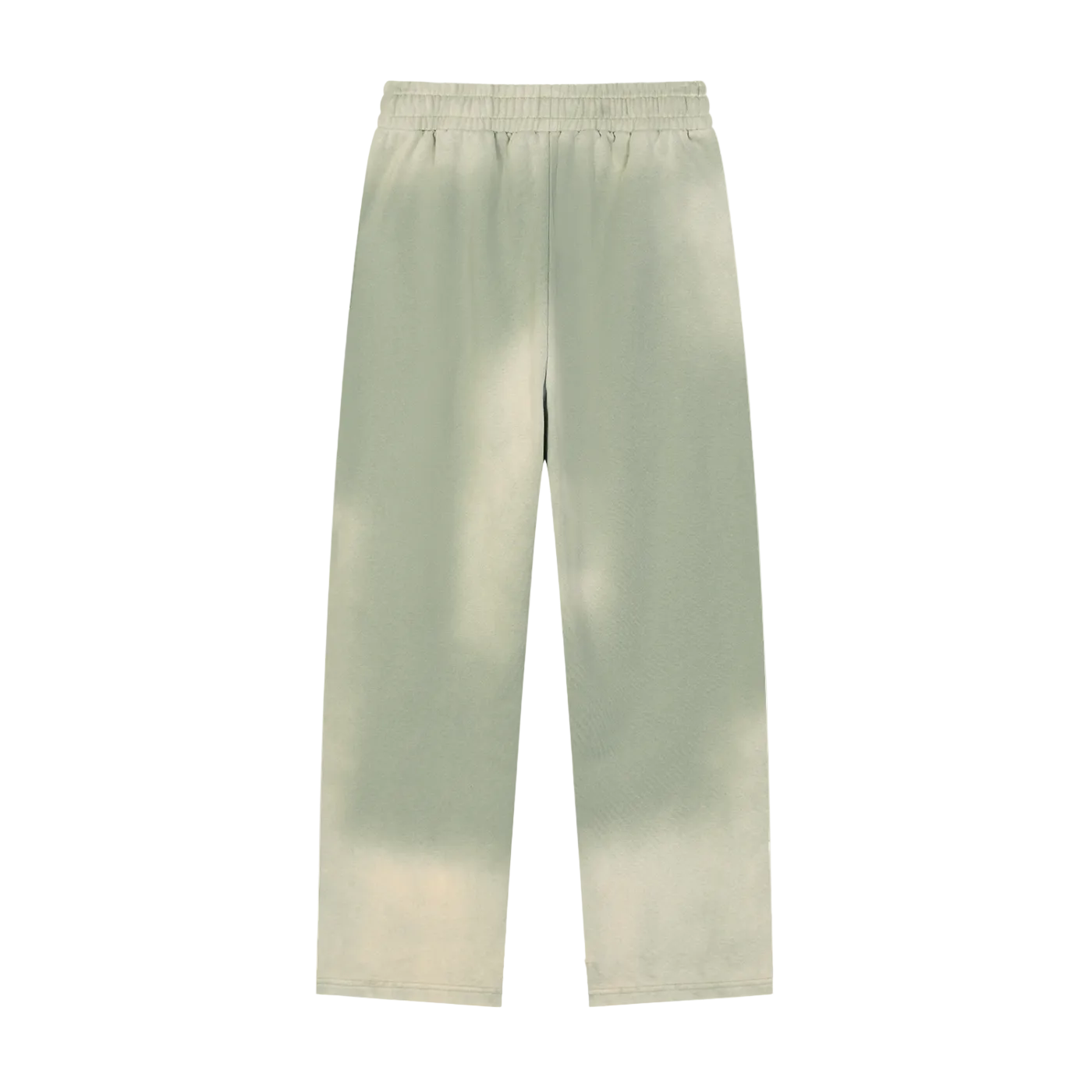 Sun Fade Raw Edge Straight-Leg Sweats x Metal Script