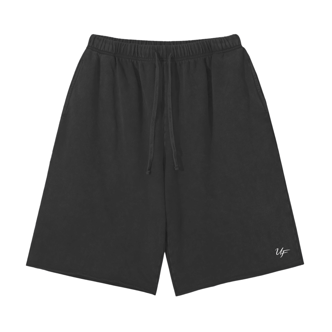 Snow Washed Raw Hem Shorts x Unfelt Originals