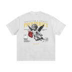 Heavyweight Vintage Washed Frayed T-Shirt x Prosperity