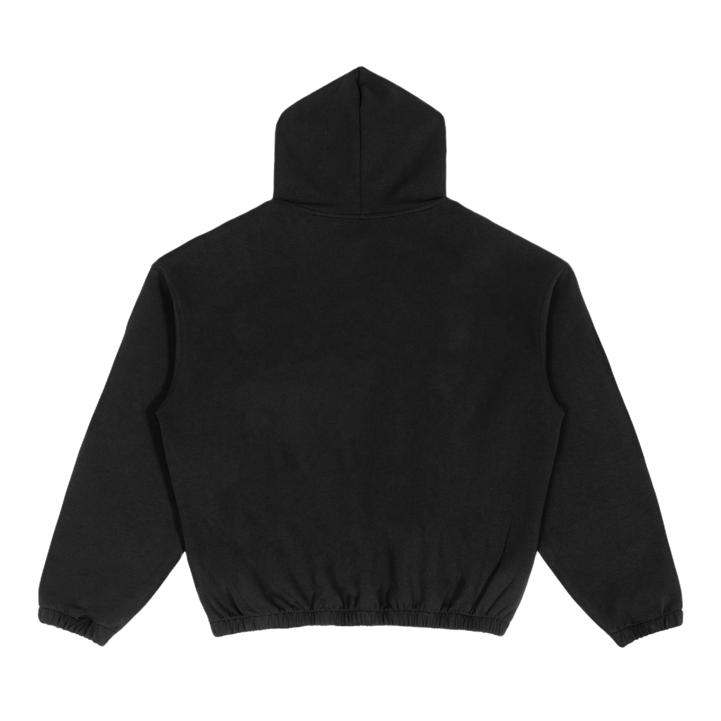 Boxy Cinched Hem Hoodie x Unfelt Originals