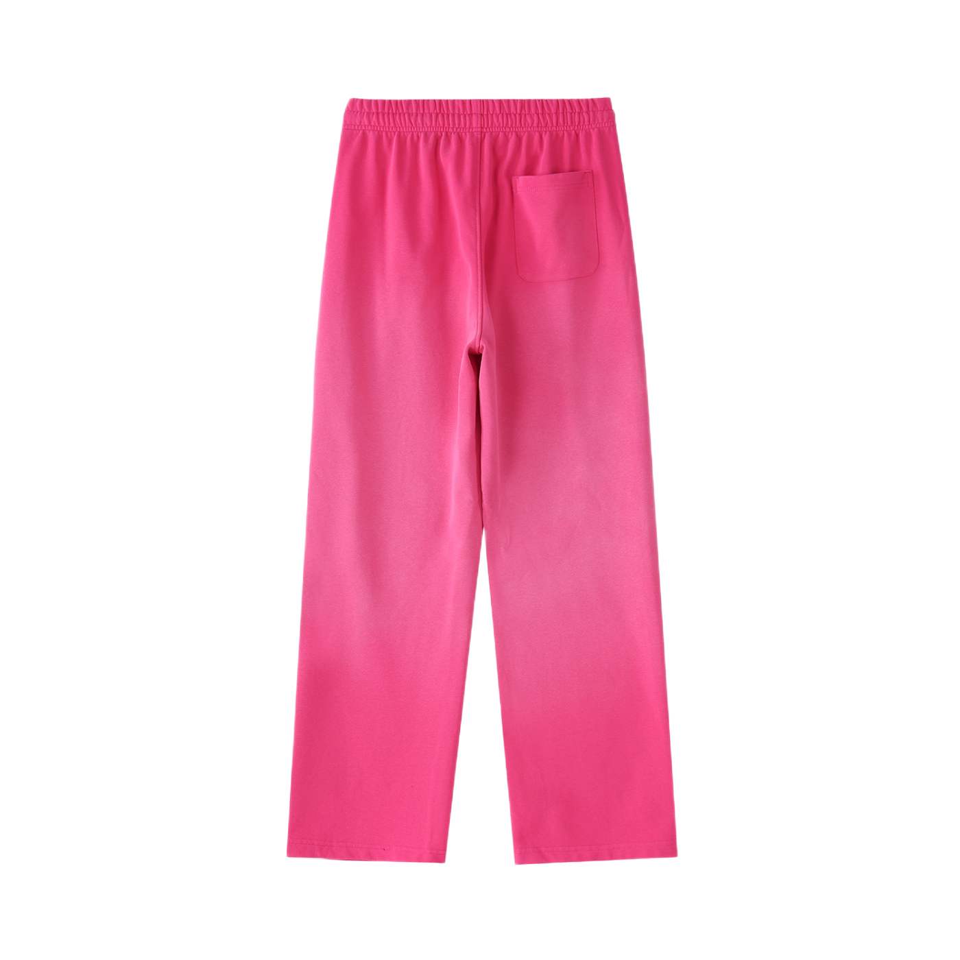 Vintage Washed Gradient Straight-Leg Sweatpants x Unfelt Script