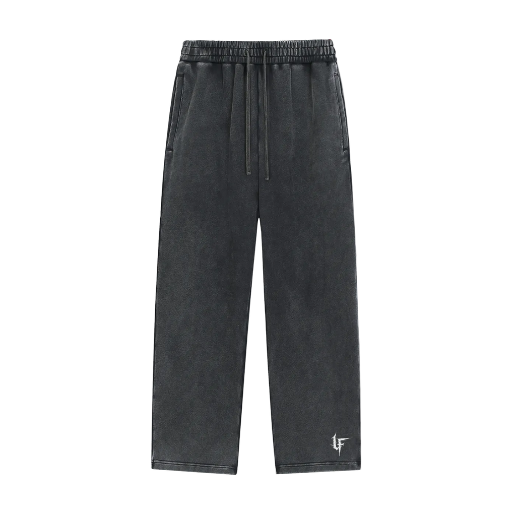 Snow Wash Heavyweight Sweats x Metal Script