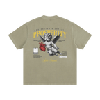Heavyweight Vintage Wash Frayed Tee x Prosperity