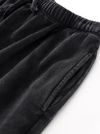 Snow Washed Raw Hem Shorts x Unfelt Originals