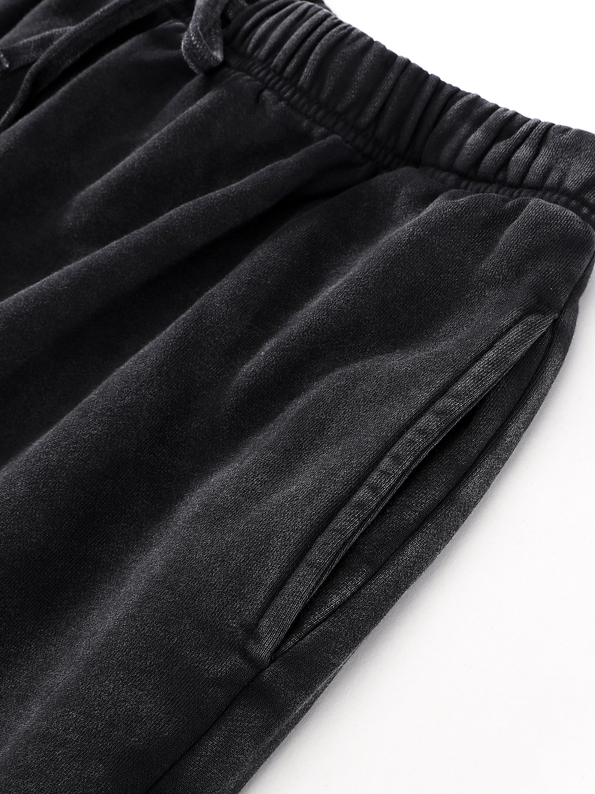 Snow Washed Raw Hem Shorts x Unfelt Originals