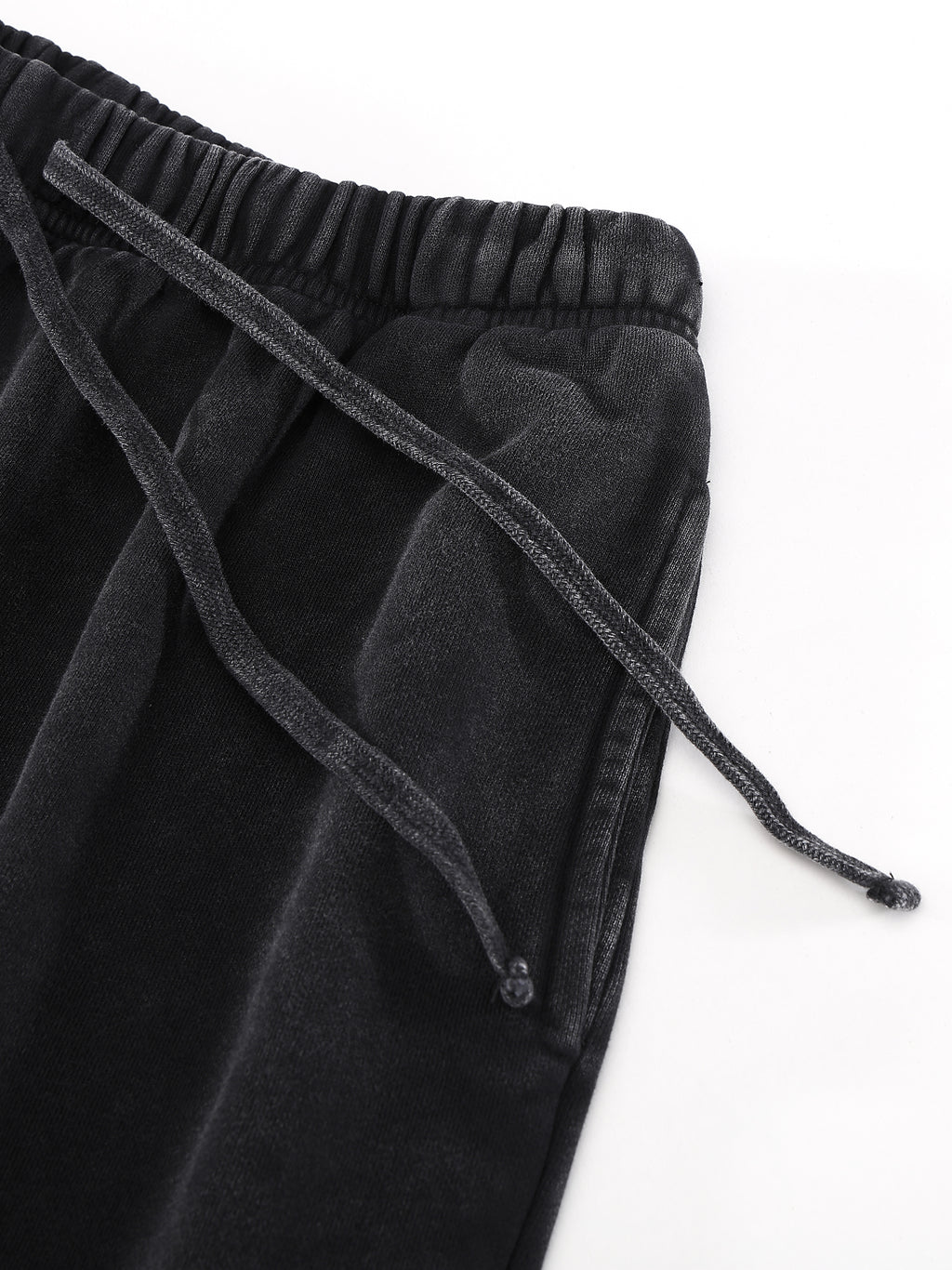 Snow Washed Raw Hem Shorts x Unfelt Originals