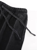 Snow Washed Raw Hem Shorts x Unfelt Originals