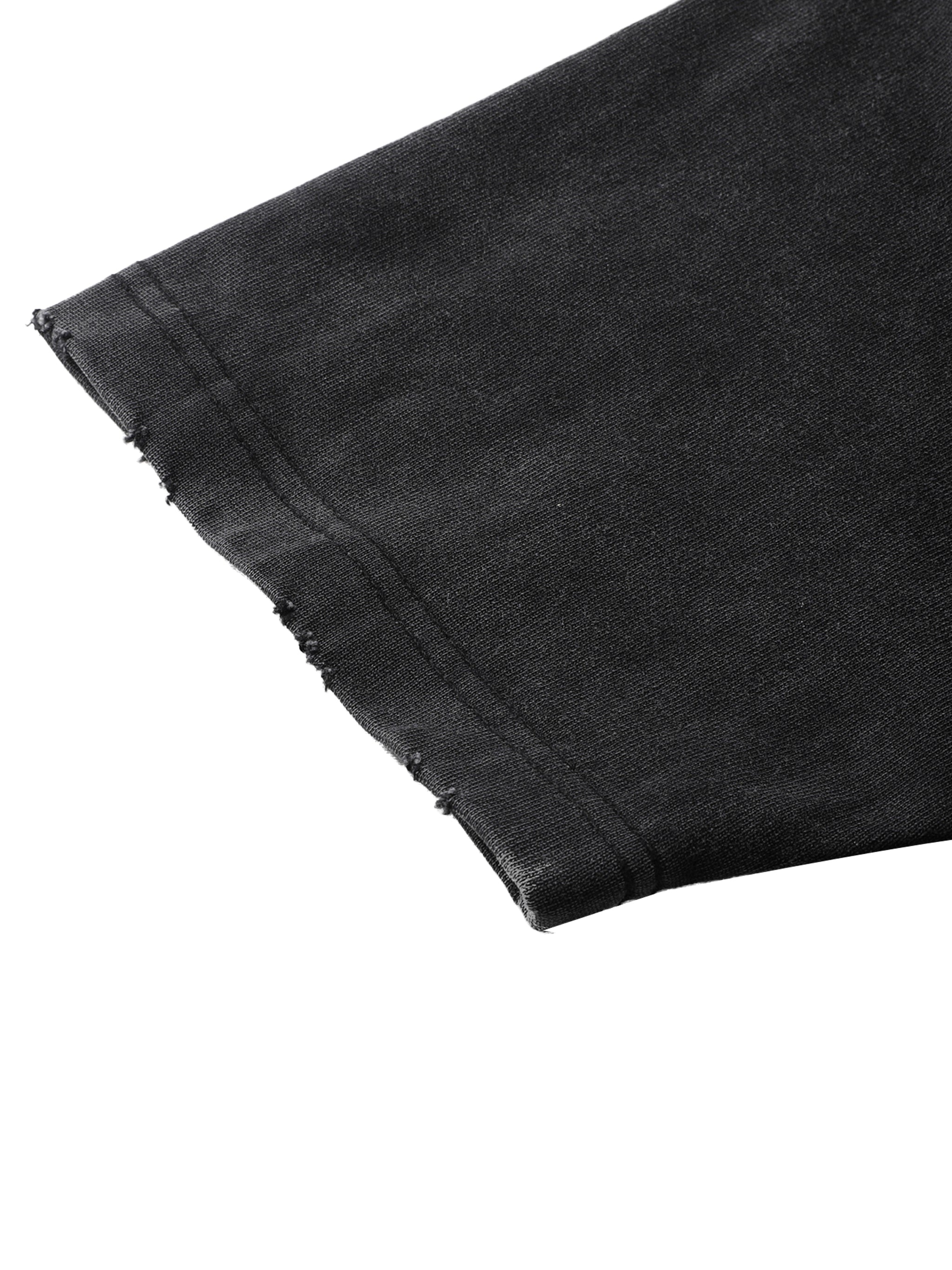 Heavyweight Vintage Washed Frayed T-Shirt x Invictus