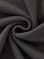 Boxy Half-Sleeve Raw-Edge T-Shirt x No Luck Needed