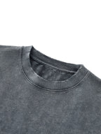 Snow Wash Raw-Hem Boxy T-shirt x Unfelt Pressure