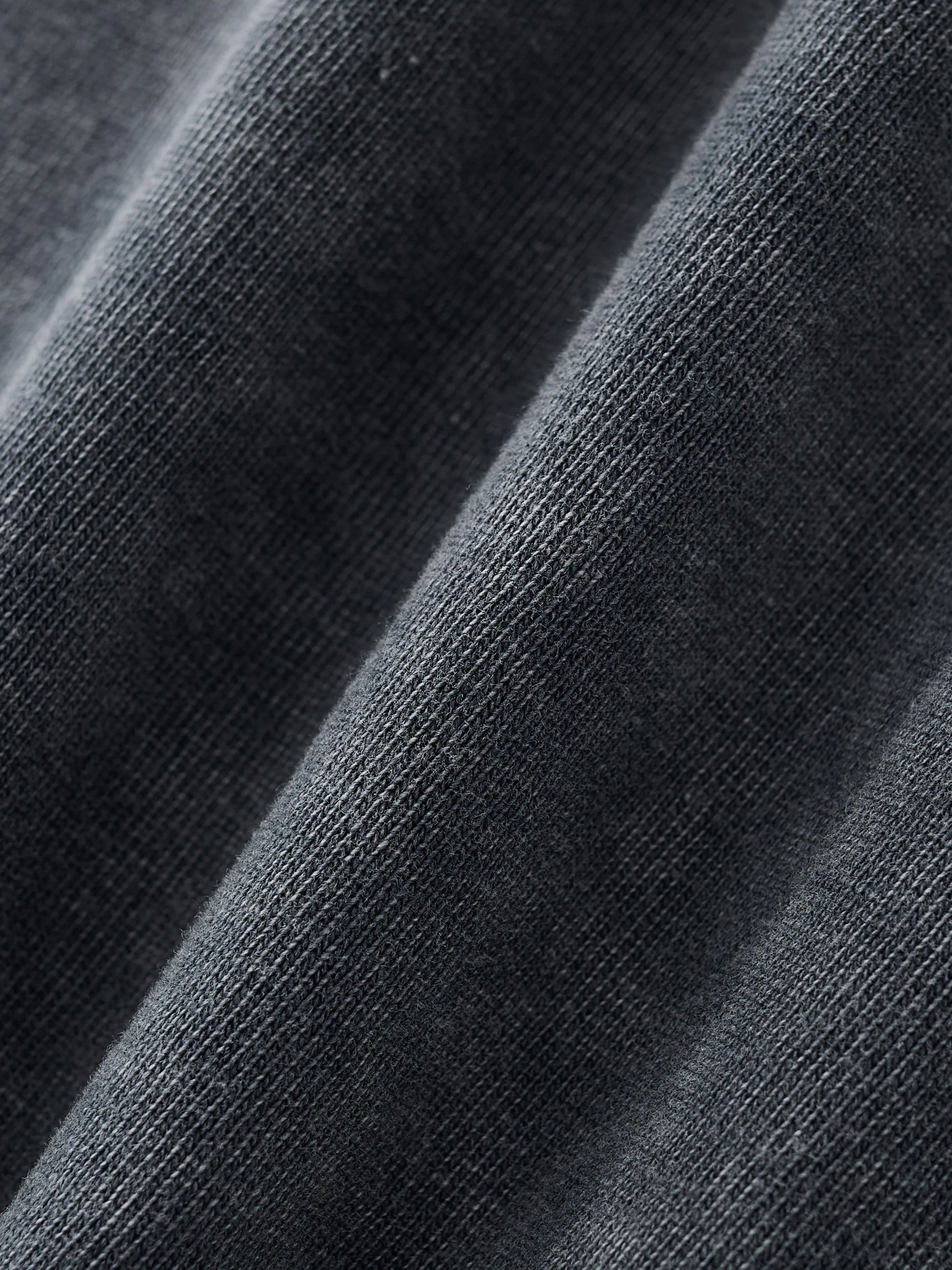 Snow Wash Raw-Hem Boxy Tee x Make Money