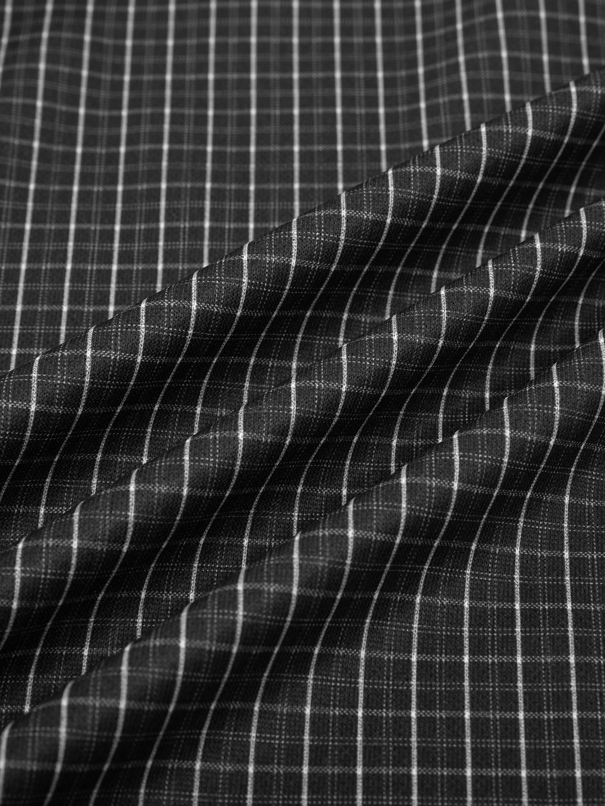 Contrast Plaid Boxy Zip Hoodie x Originals