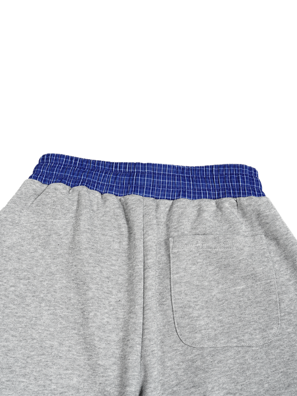 Contrast Plaid Boxy Zip Up Hoodie & Barrel Sweatpants x Unfelt Originals Set