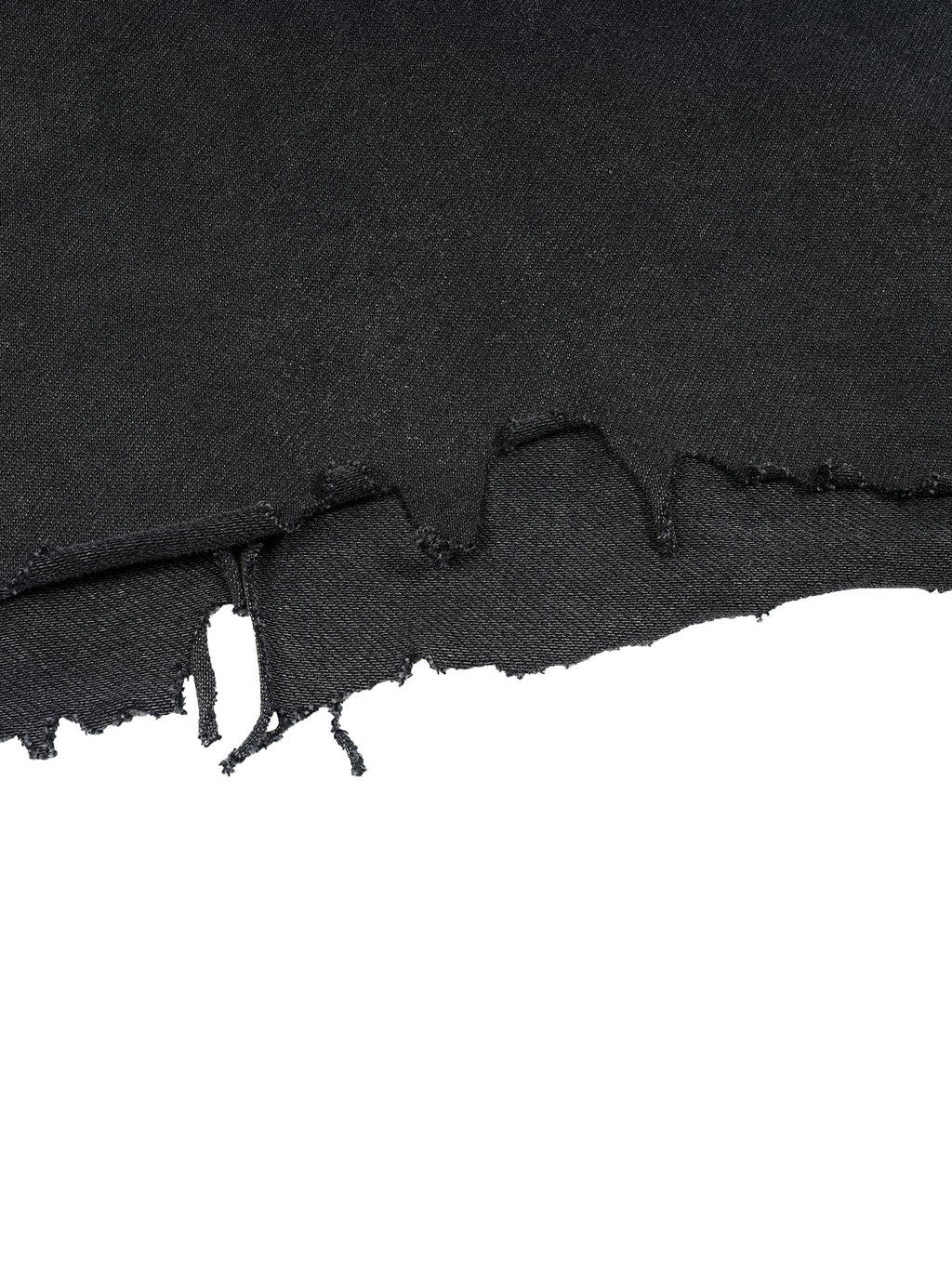 Vintage Wash Boxy Distressed Hem T-Shirt x Unfelt Script